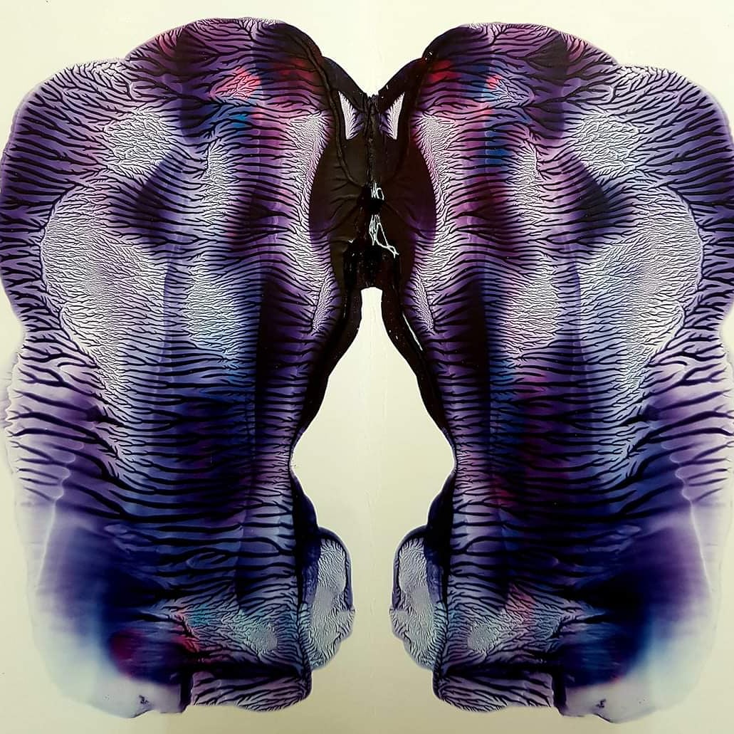 Kağıt Üzerine Akrilik Boya Nefes 15x15cm 2021jpg